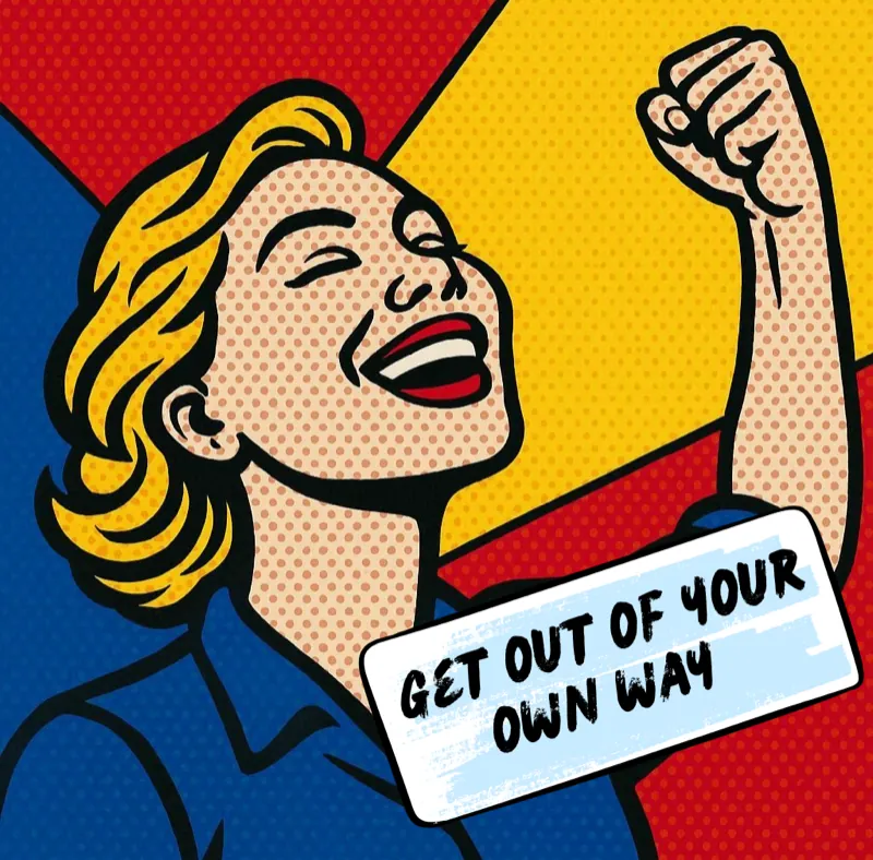 Get Out Of Your Own Way, self-hypnosis audio cover
